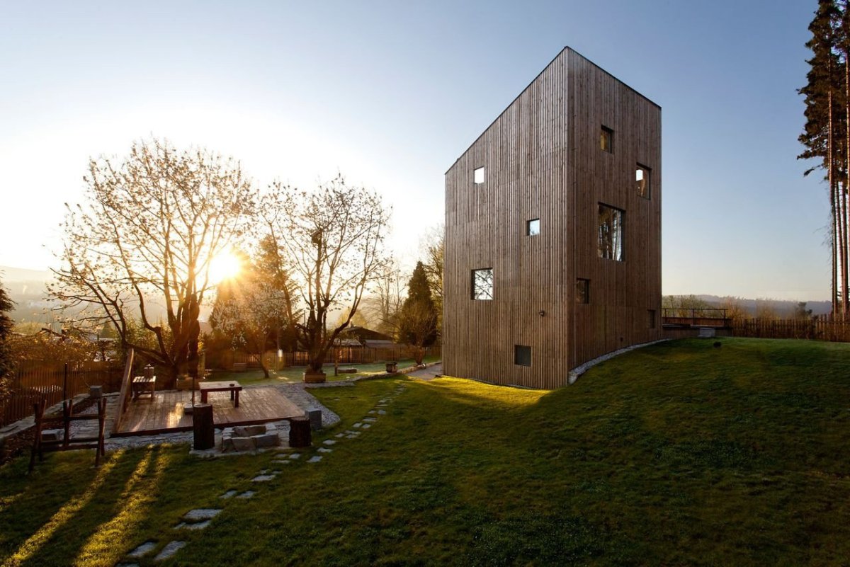 Zábran Nová architekti, Rodinný dům/věž Čižice – foto