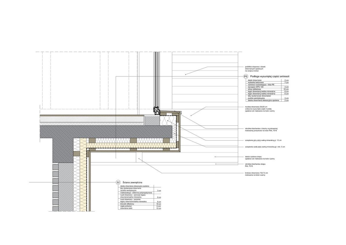 Detail konstrukce