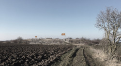 Zákres posedu v Libčicích nad Vltavou.