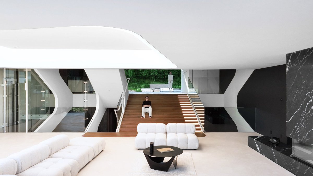 Architekti Arshia Architects navrhli luxusní vilu v Los Angeles