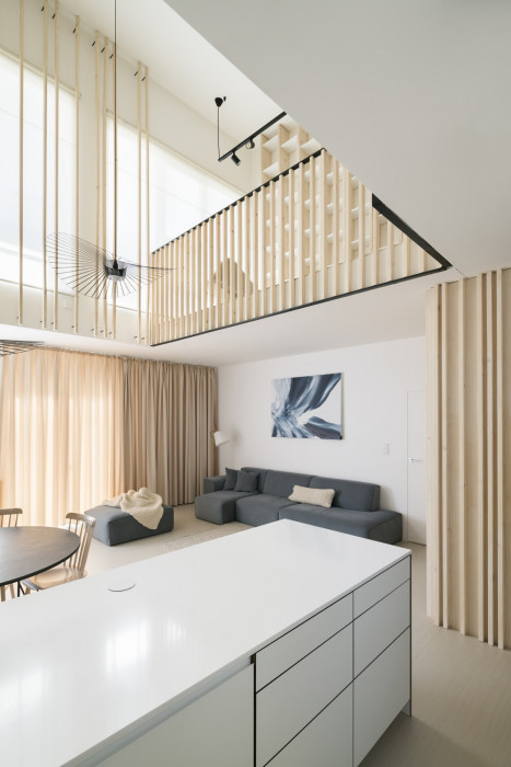 Rekonstrukce mezonetového bytu v Bratislavě, LANG BENEDEK ASSOCIATED ARCHITECTS