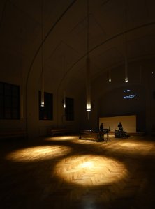Sbor ČCE na Smíchově, MCA atelier: Akustika je teď vhodná i pro pořádání koncertů.