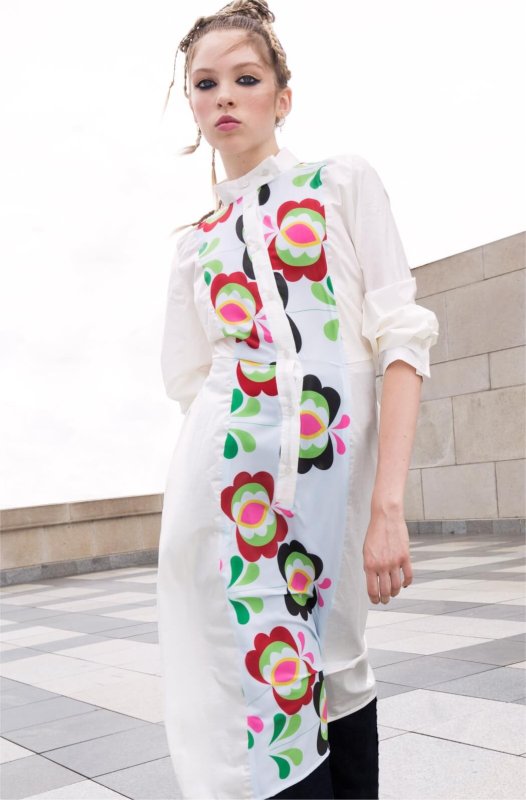 Mi fashion label, košilošaty Folksy. Zroj: Designblok
