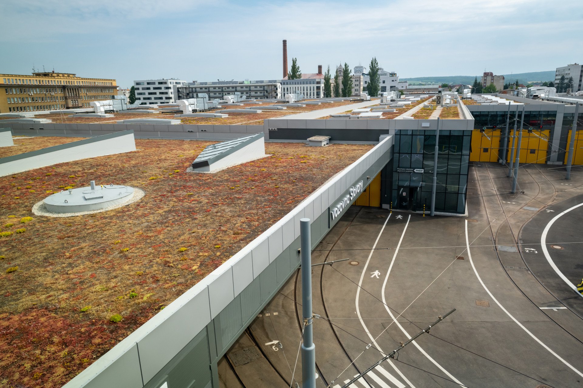 Vítězný projekt v kategorii pracovní prostředí: Modernizace vozovny Slovany