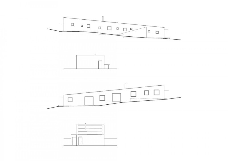 Rodinný dům v Radvanicích, ti2 architekti / Tomáš Kozel, Kamil Měrka, pohledy