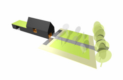 Smutečí síň Broumov, vizualizace,  INS spol. s.r.o., d3D