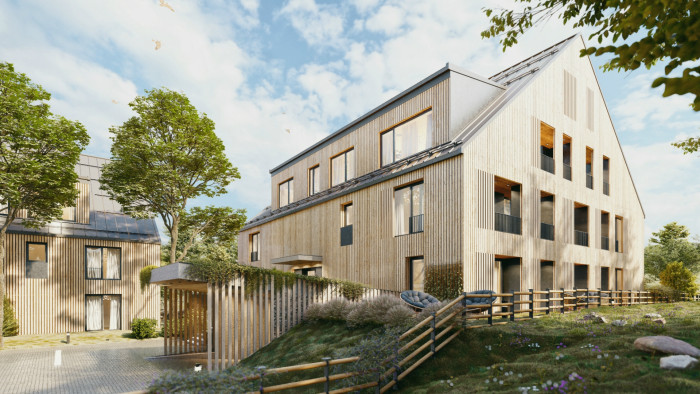 Penzion Kvilda, vizualizace, MS plan / Tomáš Filgas, Pavel Hřebecký, Simona Pacáková, Michal Šourek