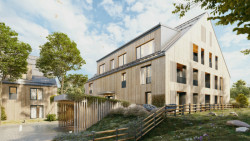 Penzion Kvilda, vizualizace, MS plan / Tomáš Filgas, Pavel Hřebecký, Simona Pacáková, Michal Šourek