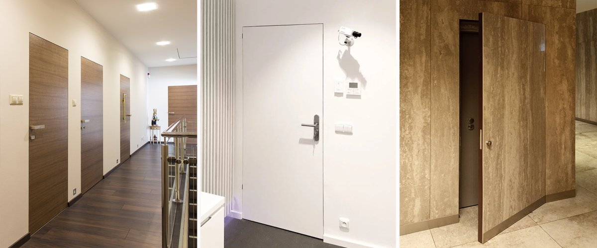 Bezpečnostní dveře Fortius Safety RC2 umožní využít eleganci skrytých zárubní již při vstupu do bytu.