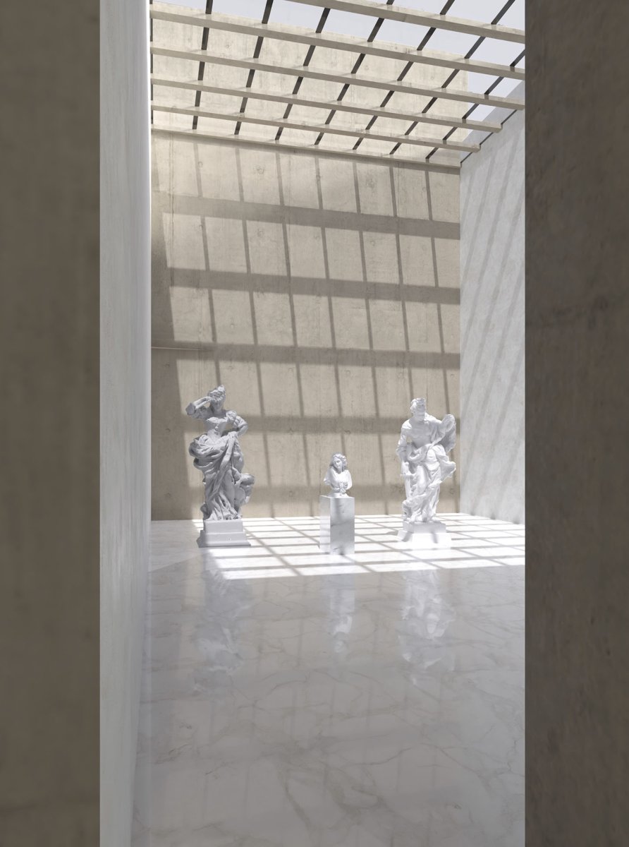 Galerie v Hořicích, studie k bakalářské práci, Adéla Klihavcová