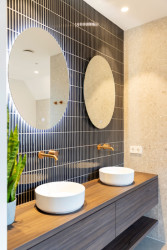 Mozaika KitKat od společnosti The Mosaic Factory dodá interiéru pocit luxusu a elegance.