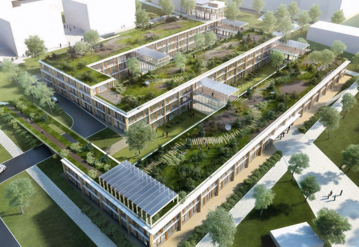 Centrum přírodovědných a technických oborů UJEP, vizualiace, MS plan s.r.o.