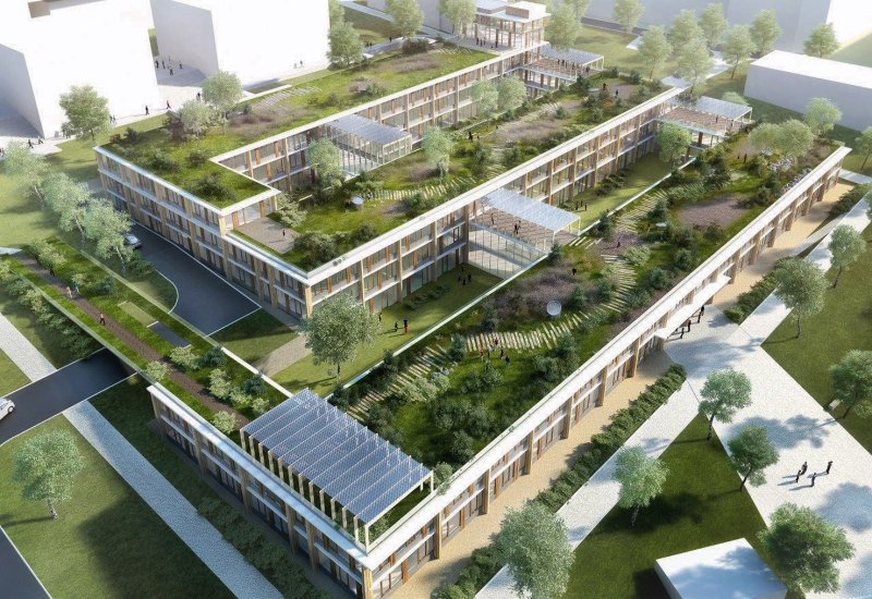 Centrum přírodovědných a technických oborů UJEP, vizualiace, MS plan s.r.o.