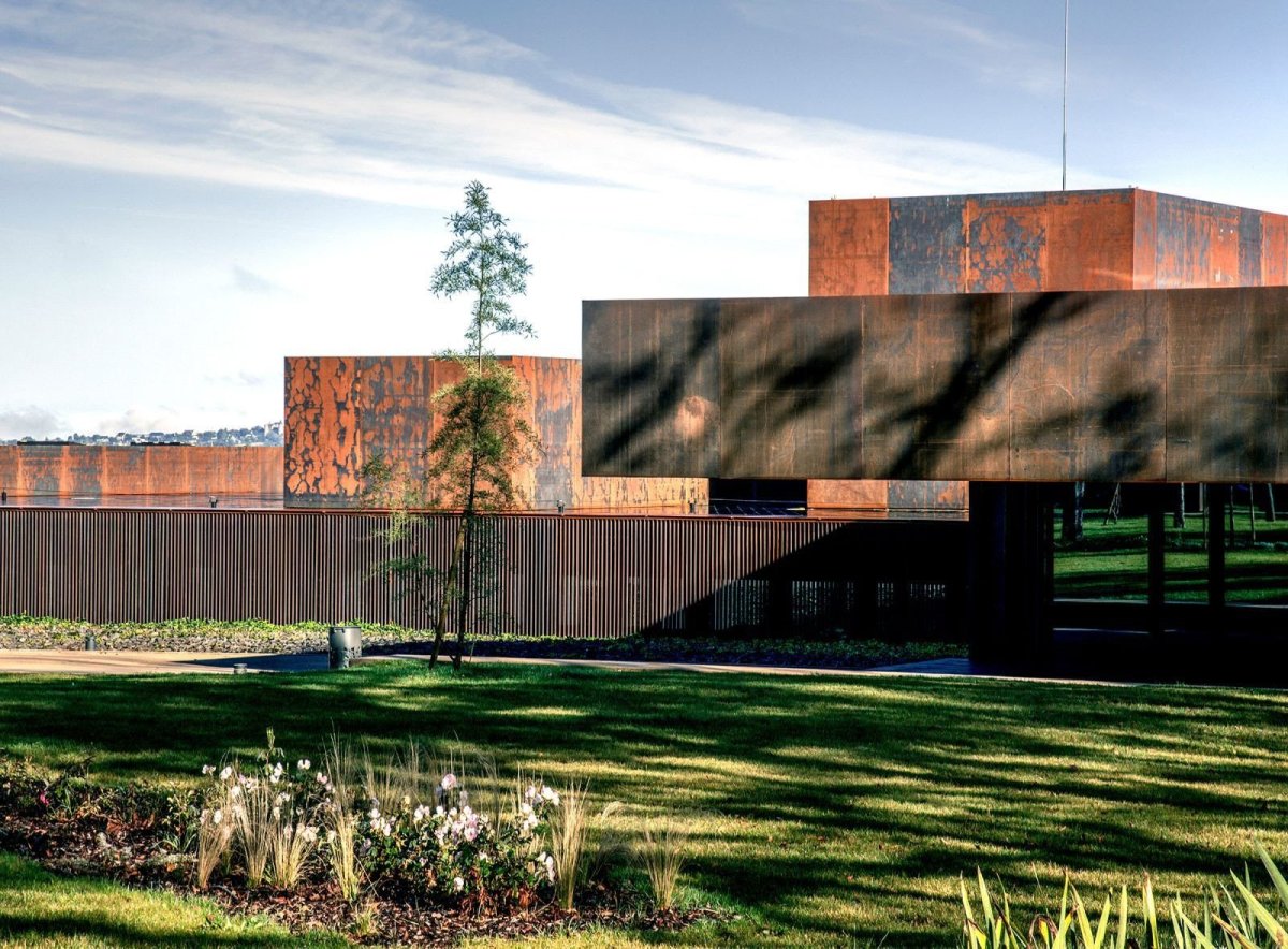 RCR Arqitectes, muzeum Soulages, 2014, Rodez, Francie, ve spolupráci s G. Trégouëtem, foto