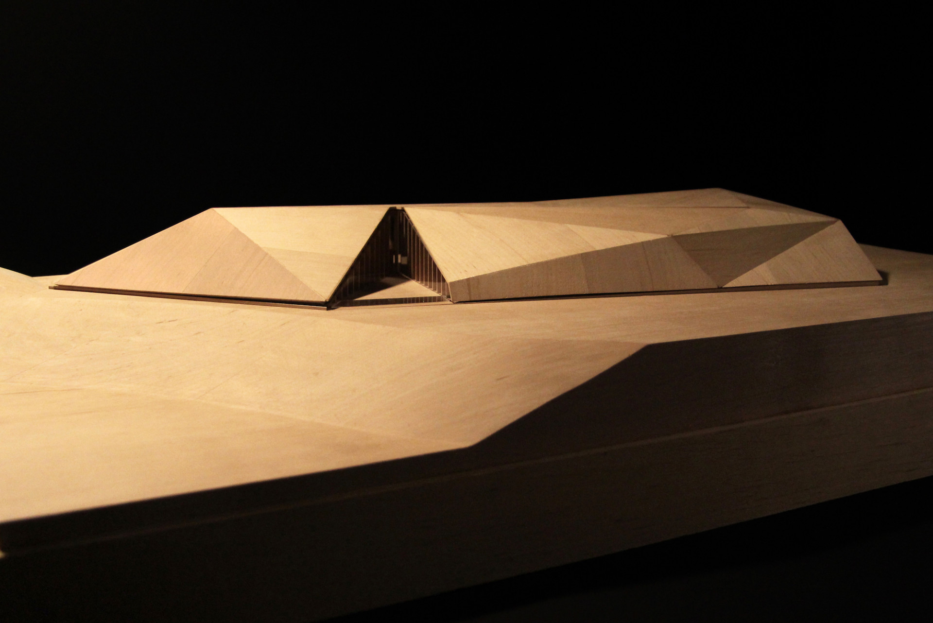 Krkonošské centrum environmentálního vzdělávání (KCEV), model, Petr Hájek architekti.