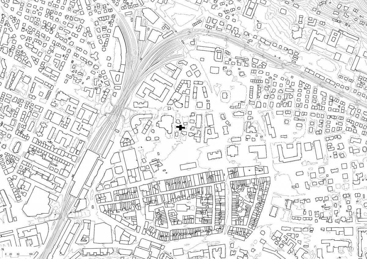 Sprössling, Marazzi Reinhardt, situace 1:5000