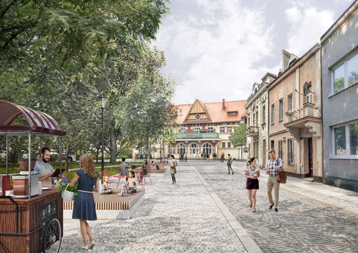 Studie navrhuje více prostoru pro pěší, pobytové plochy a zeleň