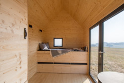 Mobilní domek Mobile Hut, ARTIKUL architekti.