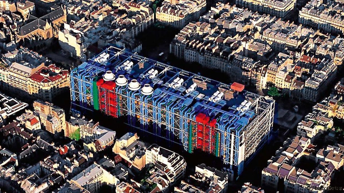 "Chtěli jsme zachytit Zeitgeist doby". Centre Pompidou, 1971-77, společně s Renzem Pianem