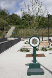 Váha připomíná původní městskou váhu, která se na Tachovském náměstí nacházela do padesátých let minulého století. (Tachovské náměstí v Praze, OVA)