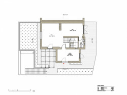 Pražská kancelář, Studio RAKETOPLÁN, půdorys 1NP