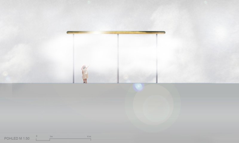 Kašna na Karlově náměstí v Třebíči, pohled, H3T Architekti