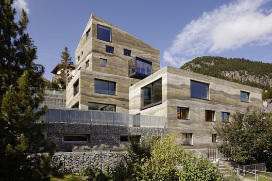 Bytový komplex v Samedanu, Mierta & Kurt Lazzarini Architekten