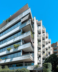 Vincenzo Monaco, Amedeo Luccichenti - Palazzina 'Cooperativa Cassiopea', 1949-1950. Ulice: via Archimede