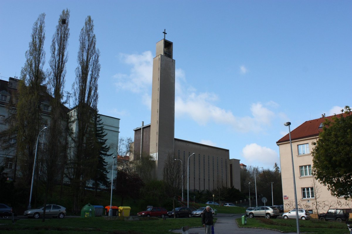 Kostel sv. Jana Nepomuckého v Praze-Košířích, Jaroslav Čermák, 1940-42