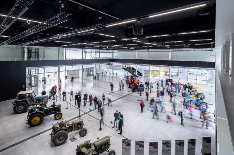 Přestavba pavilonu Z v Českých Budějovicích od studia A8000