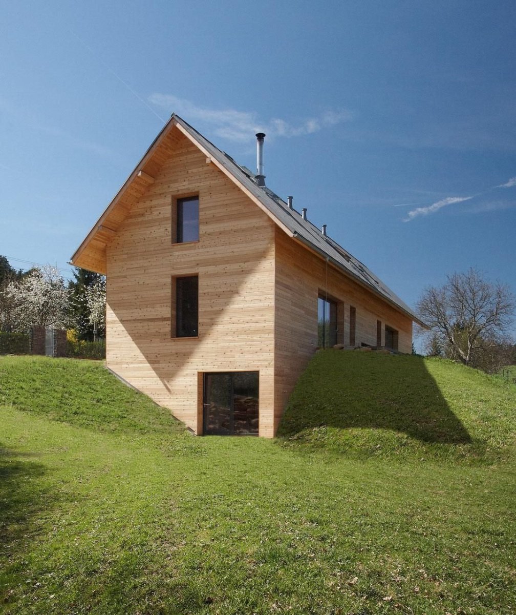 stempel & tesar architekti, Rodinný dvojdům v Českém ráji – foto