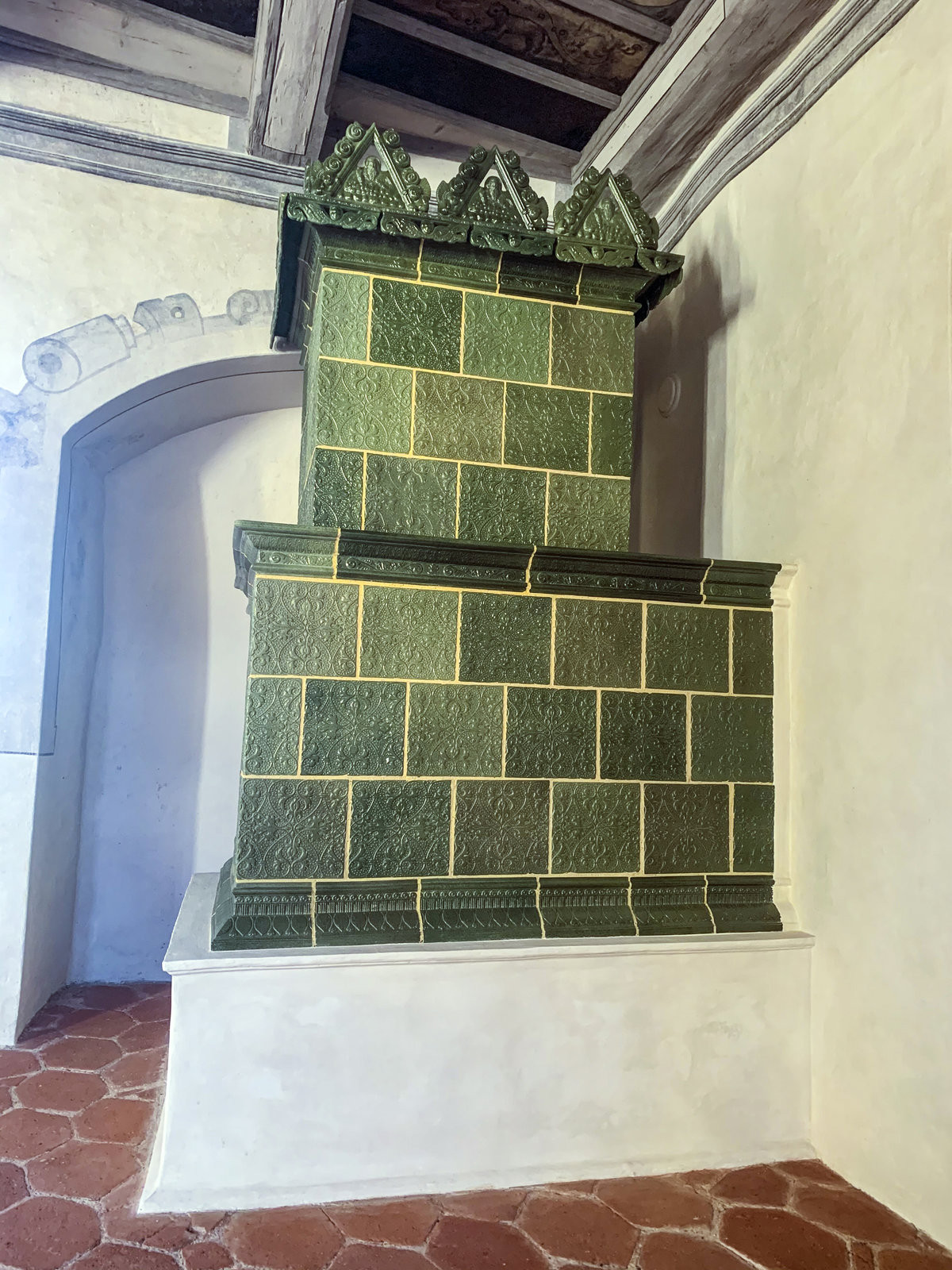 Repliky renesančních kamen na zámku Vimperk