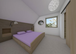 ARCHCON atelier, Dům na větrném kopci, vizualizace - foto