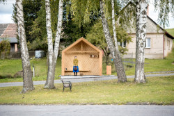 Autobusová zastávka Kukačka - DPA