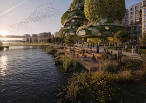 Rotterdam Rocks čili rotterdamské skály, stavba budoucnosti od ateliéru MVRDV