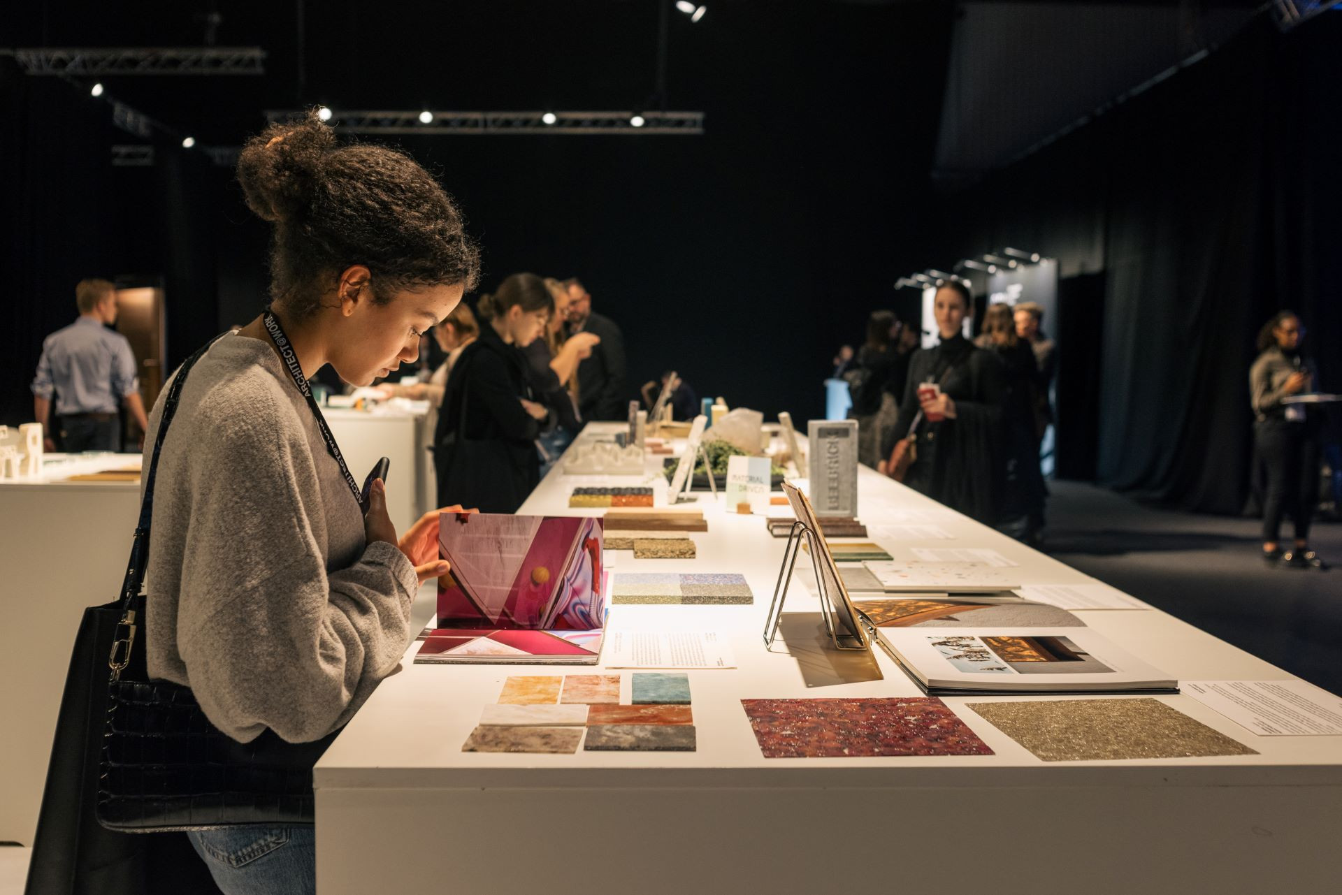 Výstava materiálů WISE HABIT - ARCHITECT@WORK