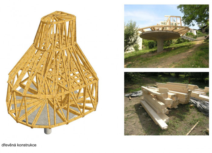 ŠÉPKA ARCHITEKTI, Dům v sadu, dřevěná konstrukce – foto
