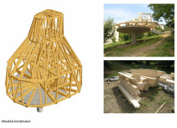 ŠÉPKA ARCHITEKTI, Dům v sadu, dřevěná konstrukce – foto