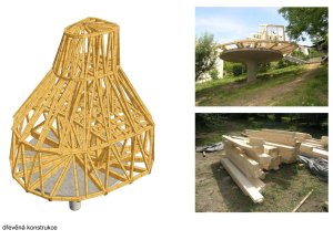 ŠÉPKA ARCHITEKTI, Dům v sadu, dřevěná konstrukce – foto