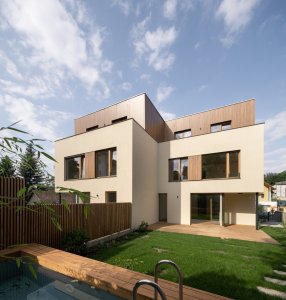 Brněnští architekti z ateliéru SENAA zrealizovali viladům v Praze