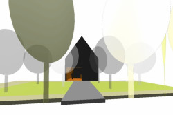 Smuteční síň Broumov, vizualizace,  INS spol. s.r.o., d3D