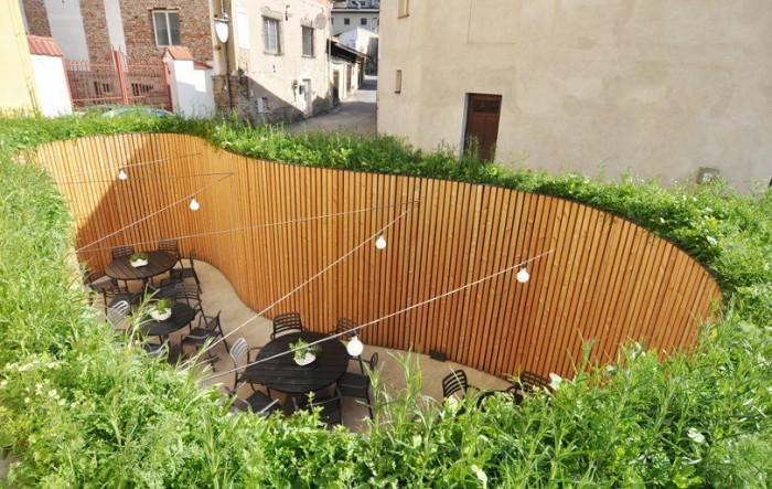 Zahrádka restaurace Peppino,