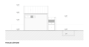 4a architekti, White Villa, pohled západní – foto