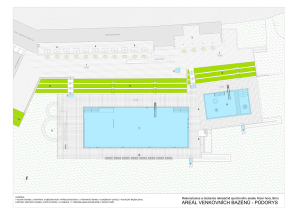 Architekti DRNH, Sportovní a rekreační areál Kraví hora, půdorys areál – foto