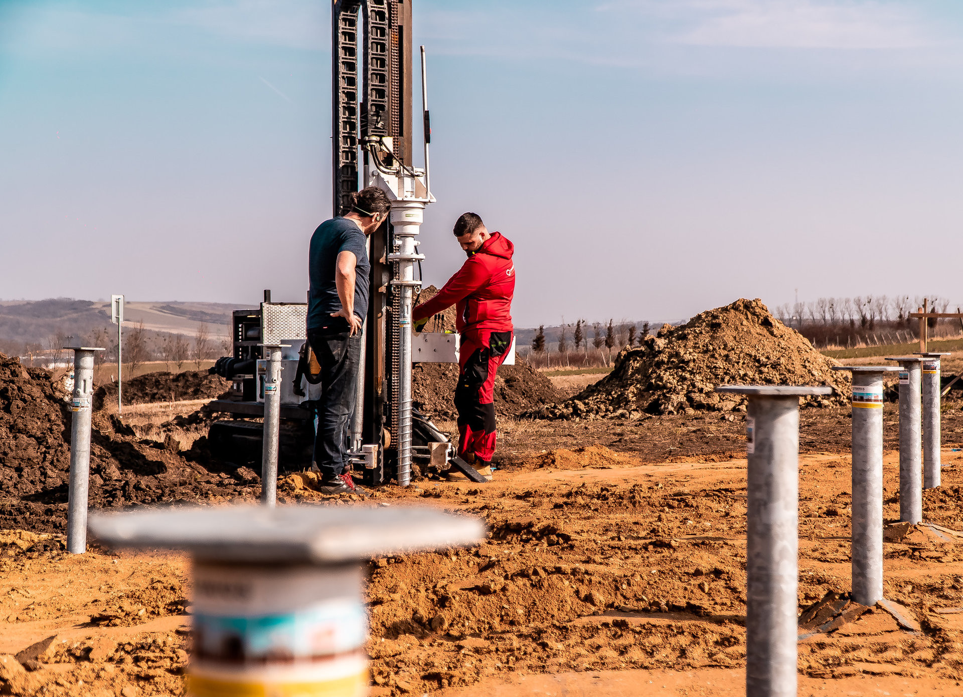 Zakládání dřevostaveb na zemních vrutech