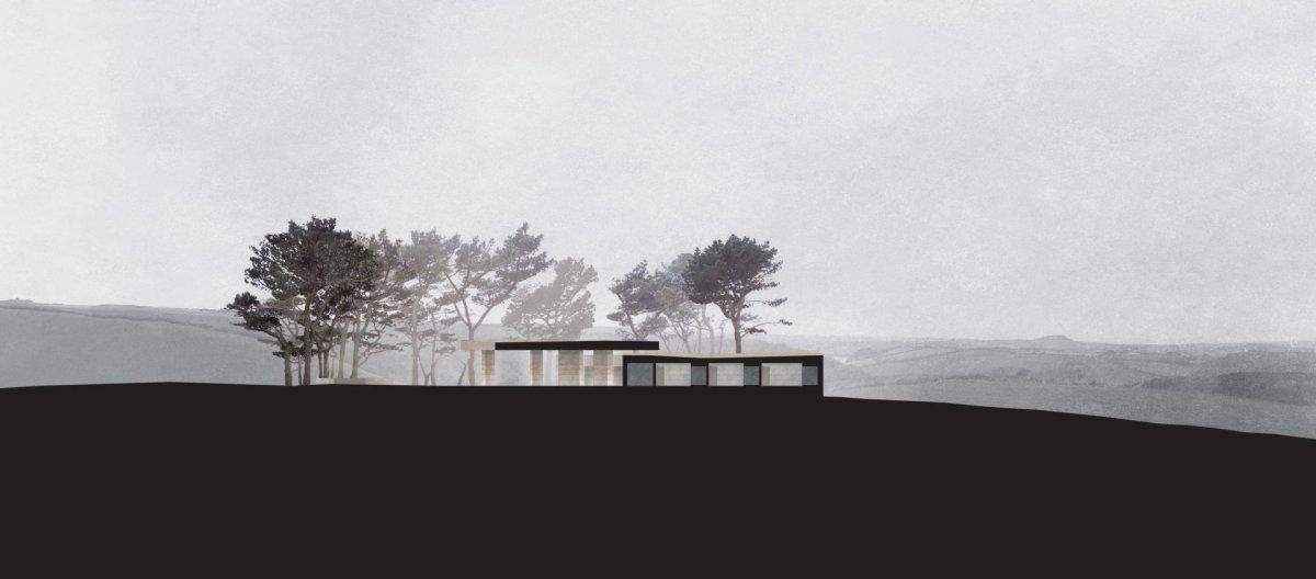 Vila Secular Retreat v anglickém Devonu, Peter Zumthor