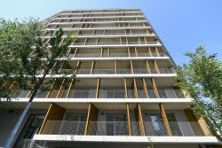 Administrativně-rezidenční komplex Hagibor roste na zanedbaném brownfieldu.