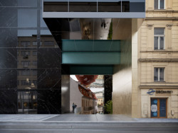 Architekty vítězného  návrhu je studio PEER z Brna a francouzské Studio Muoto.