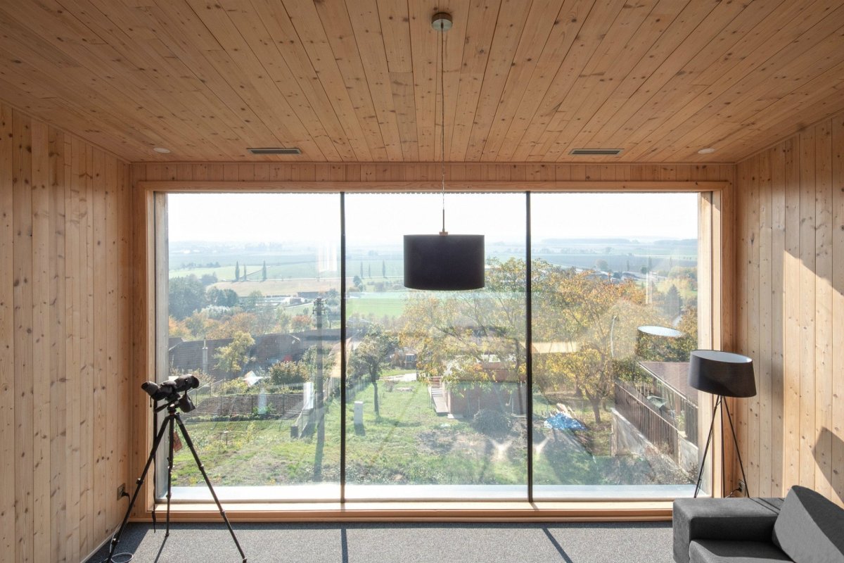 Víkendový dům nad lomem, BLOK architekti.