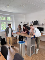 Zleva: Vojtěch Tecl, Tereza Brussmannová, Savka Marenić a Adam Šustek